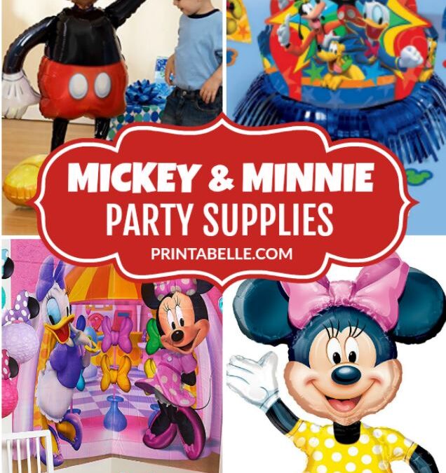 Mickey & Minnie Mouse Party Supplies