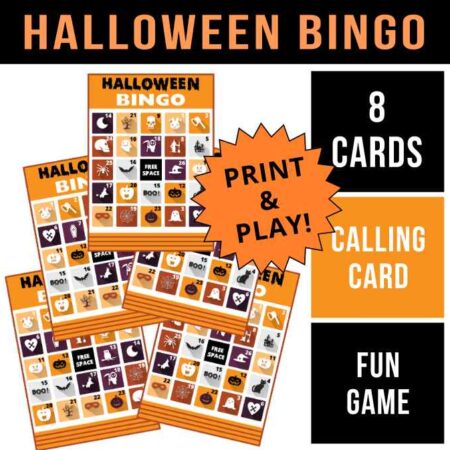 Halloween Bingo Printable Game