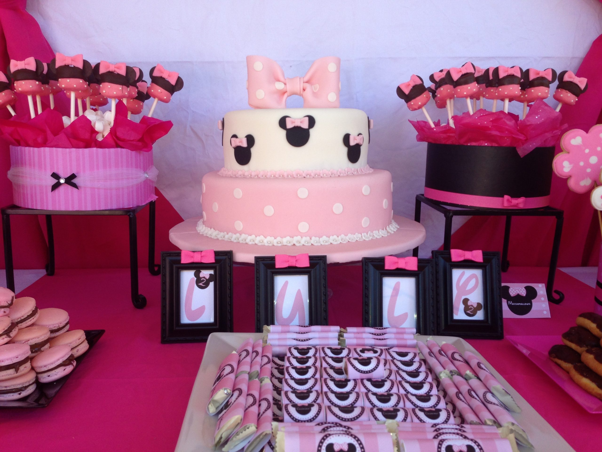Pink Minnie Mouse Birthday Party