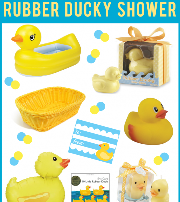 Rubber Ducky Baby Shower Gift