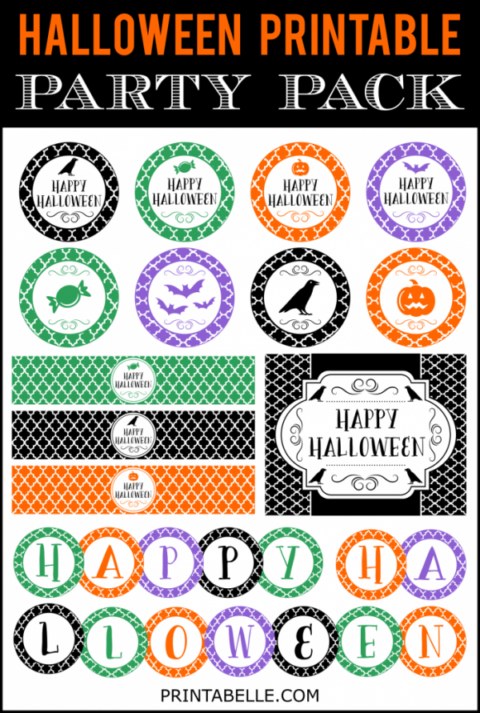 Halloween Printable Party Pack | Printabelle