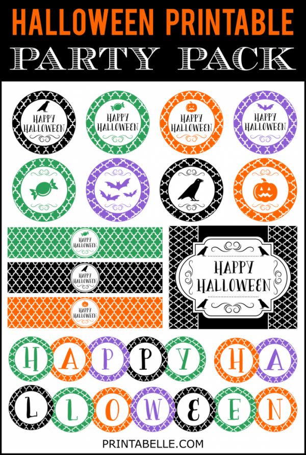 Halloween Printable Party Pack