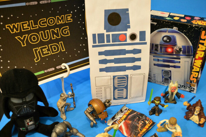 "Welcome Young Jedi" Star Wars Sign