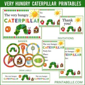 Very Hungry Caterpillar Printables