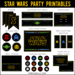 Star Wars Inspired Party Printables | Printabelle