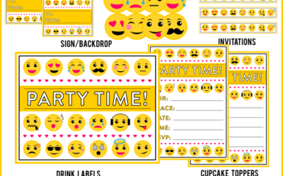 Emoji Party Printables