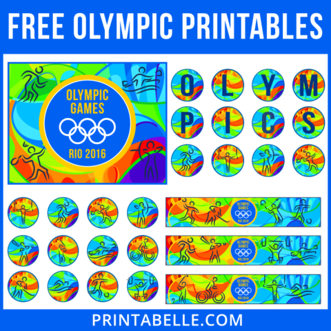 Free 2016 Olympics Printables | Printabelle