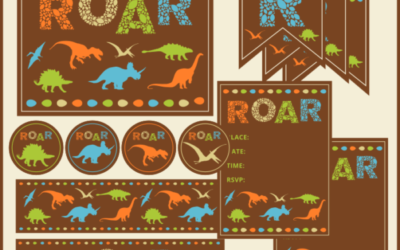 Dinosaur Party Printables