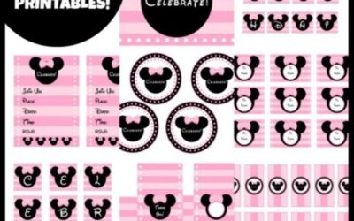 Pink Minnie Mouse Printables