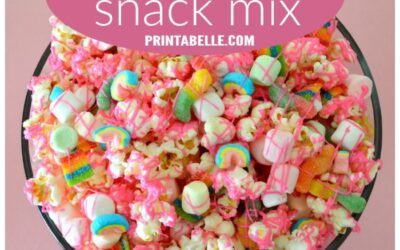 Poppy’s Pink Trolls Party Snack Mix