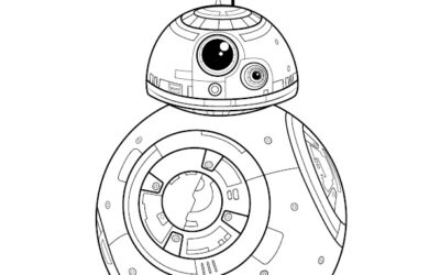 Free Star Wars BB-8 Coloring Page