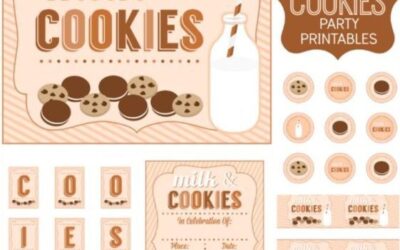 Cookies and Milk Party Printable Items
