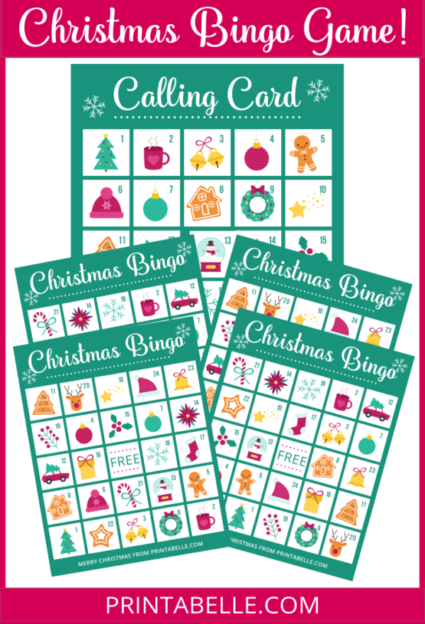 Christmas Printable Bingo Game