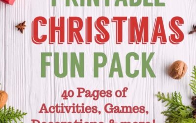 Christmas Activity Printable  Family Fun Pack