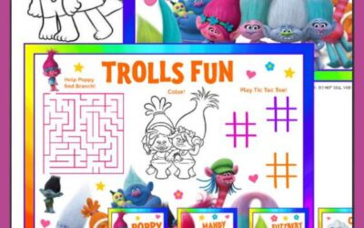Trolls Party Games Pack