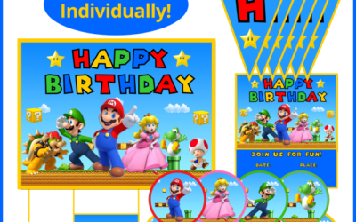 Mario Party Printables (Sold Individually!)