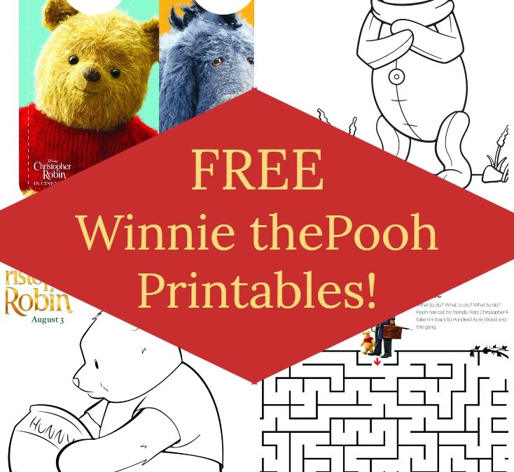 FREE Winnie the Pooh Coloring & Activities