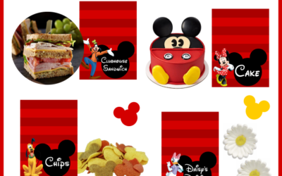 Mickey Mouse Clubhouse Party Food Cards