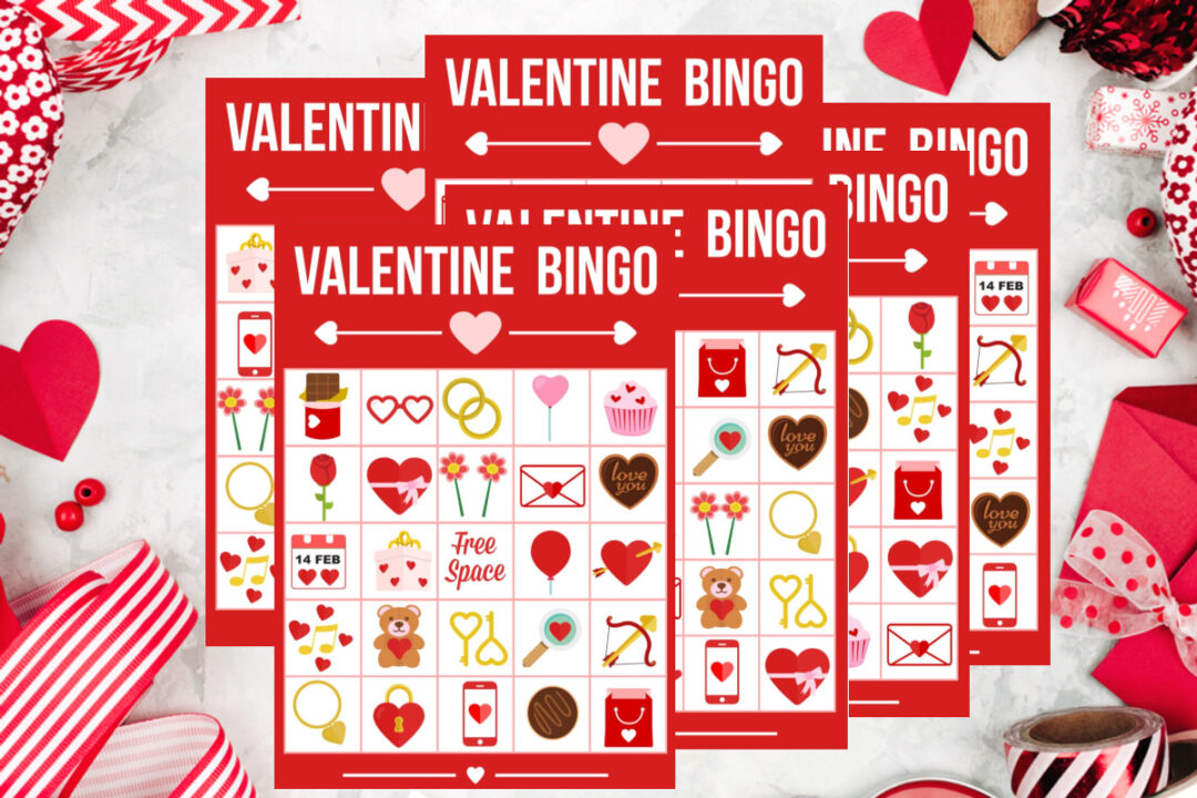 Valentine Bingo Printable Game | Printabelle