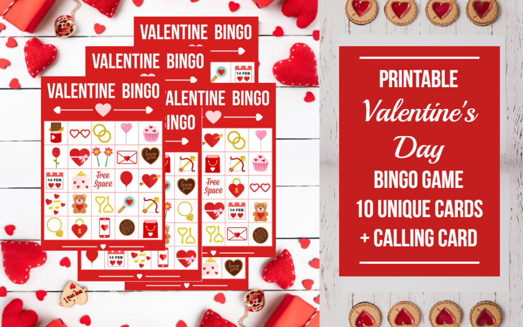 Valentine Bingo Printable Game