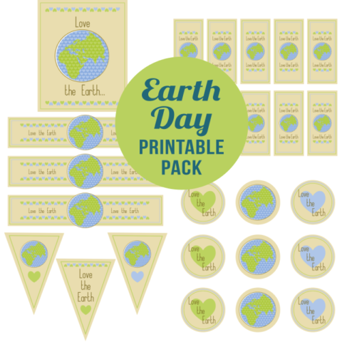 Earth Day Bingo and Party Decorations | Printabelle