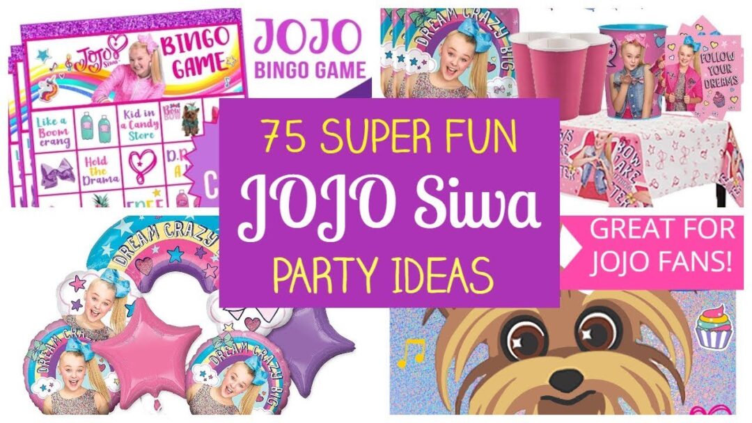 Jojo Siwa Party Ideas & Supplies!