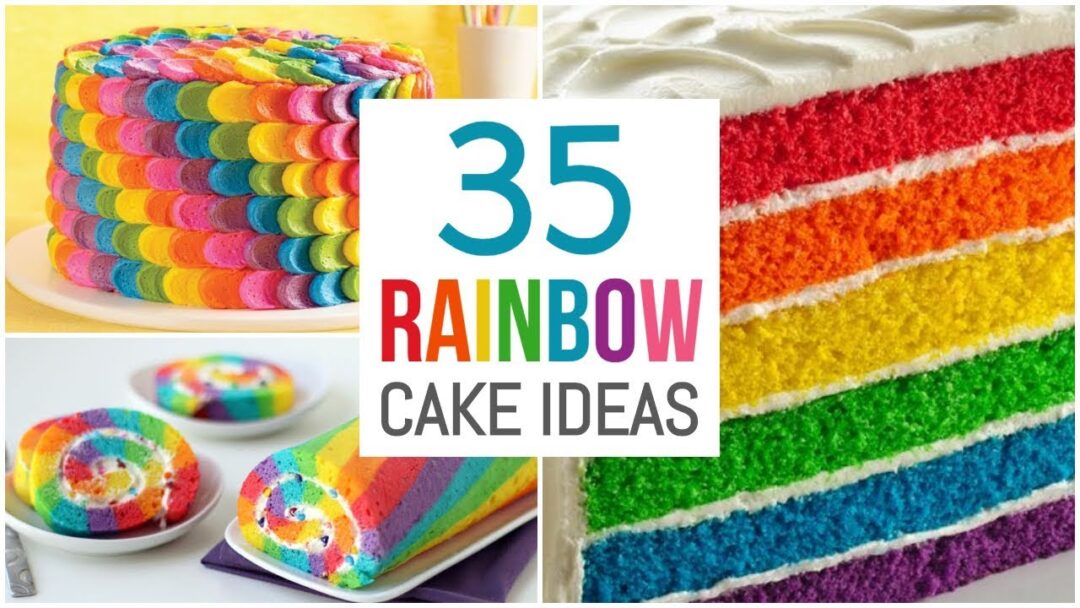 35 Colorful Rainbow Cakes