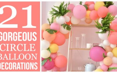Lovely Circle Balloon Decorations
