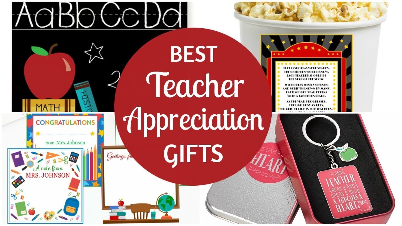 Best Teacher Appreciation Gifts! 