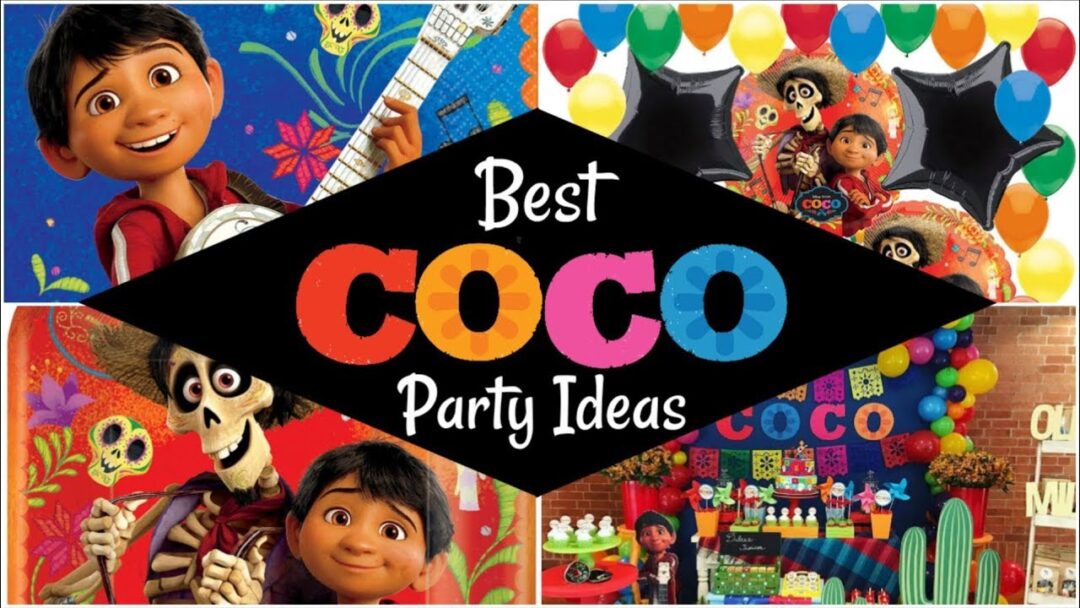 COCO Party Food Cards + Free Sign