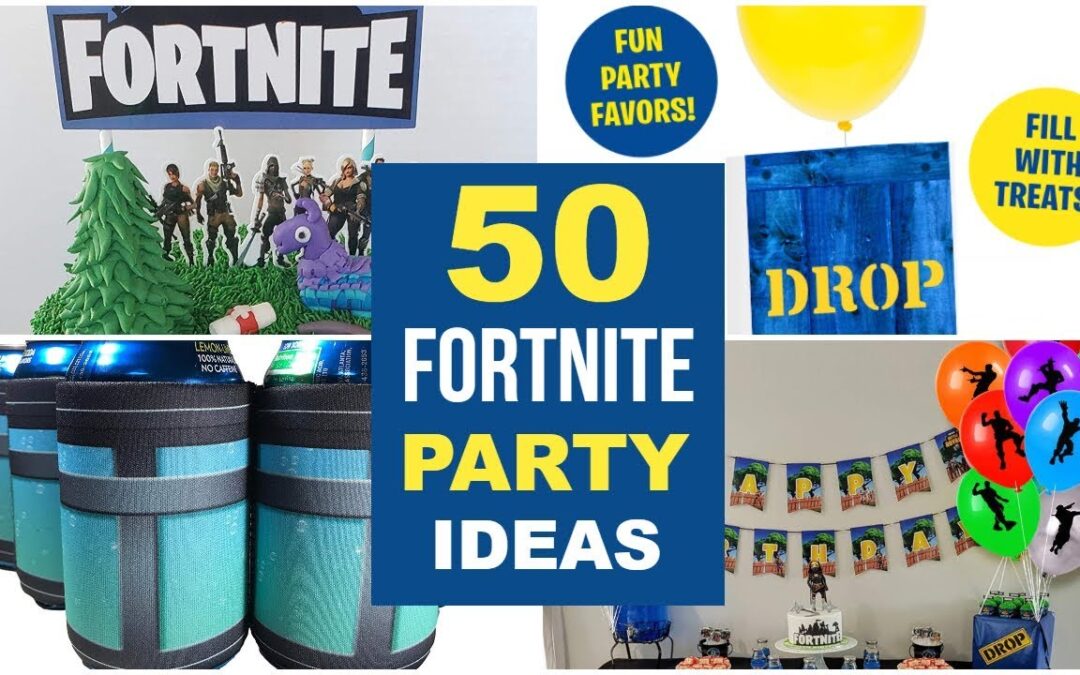 Fortnite Party Supplies & Ideas