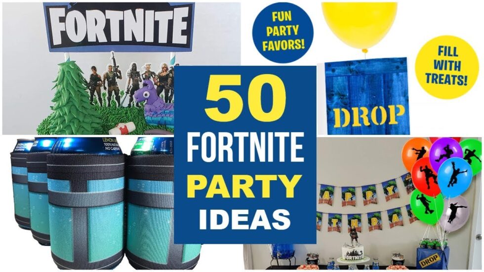 Fortnite Party Supplies & Ideas | Printabelle