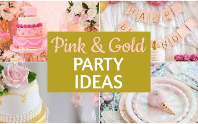 Pink & Gold Party Supplies