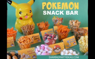 Pokemon Food Cards Snack Bar