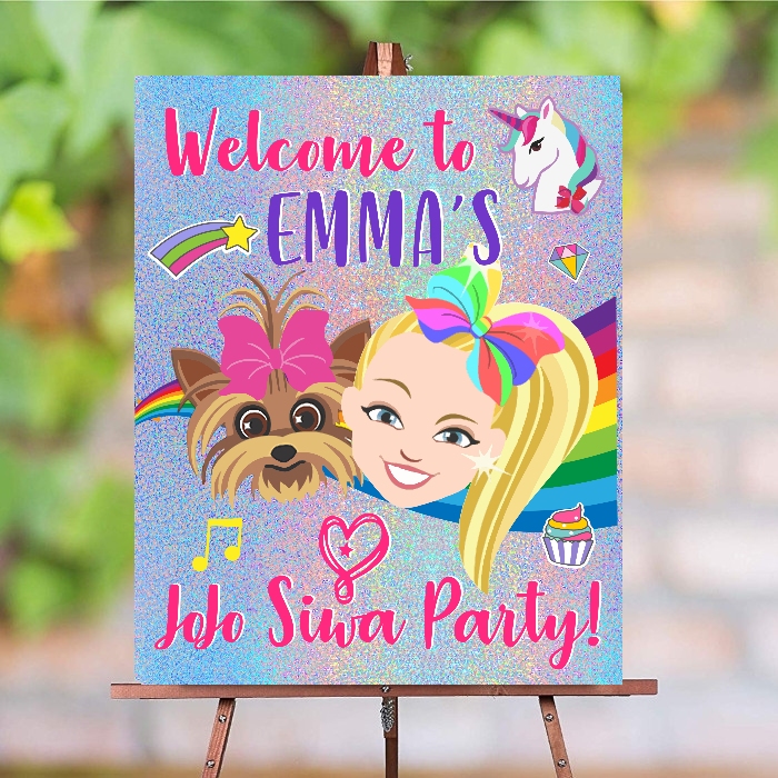 JoJo Siwa Party Sign Printable – 16×20 | Printabelle