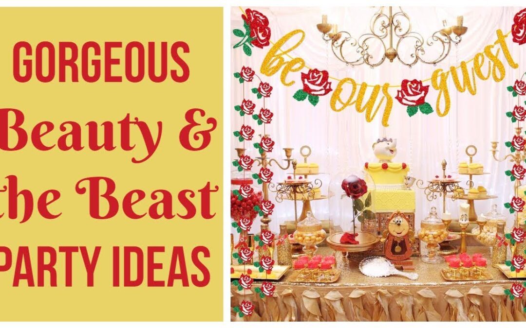 Beauty & the Beast Party Printables and Ideas