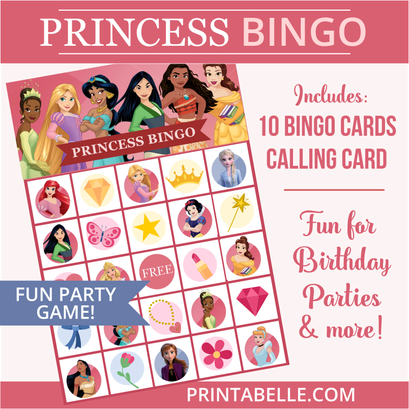 Princess House Bingo Card