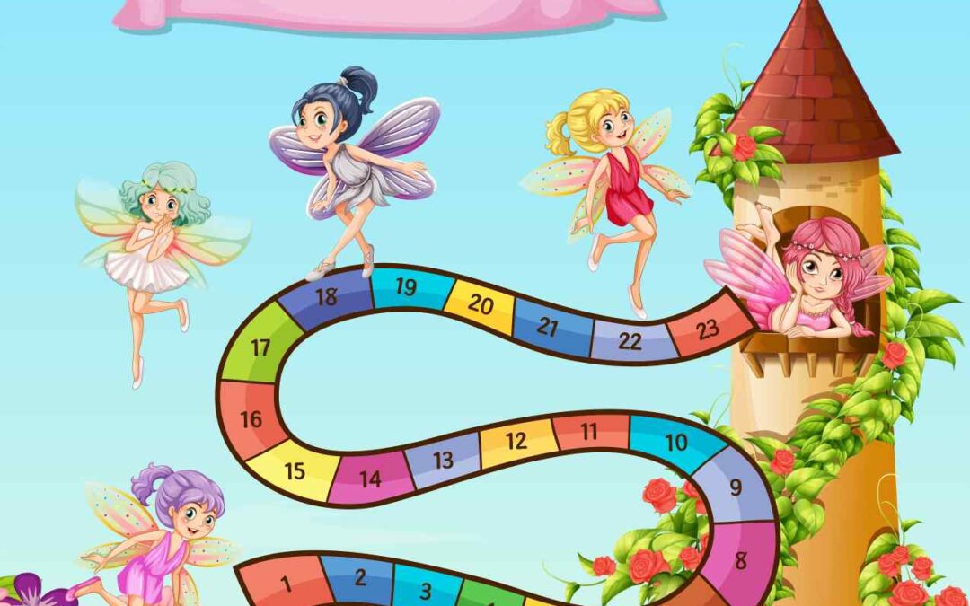 Free Printable Fairy Board Game for Kids!