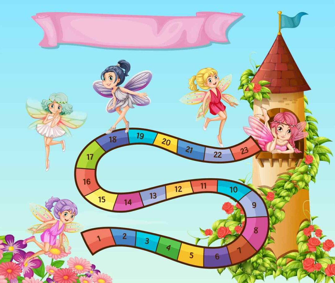 Free Printable Fairy Board Game for Kids!