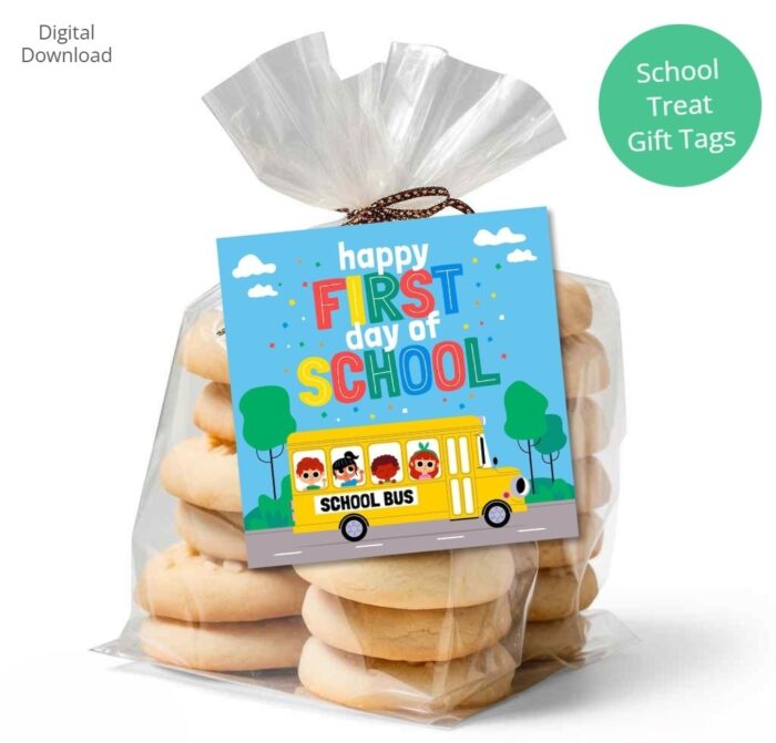 Bus Driver Treat Gift Tags