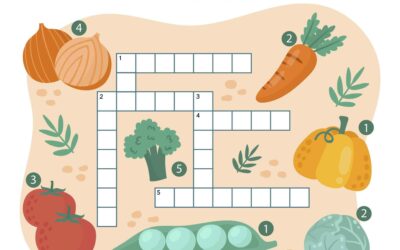 Free Printable Veggie Crossword Puzzle