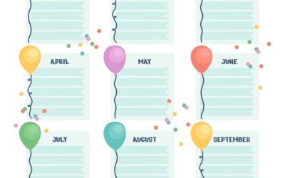 Free Fun Printable Birthday Calendar!