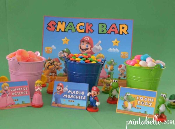 Super Mario Party Food Cards Printable - Image 3